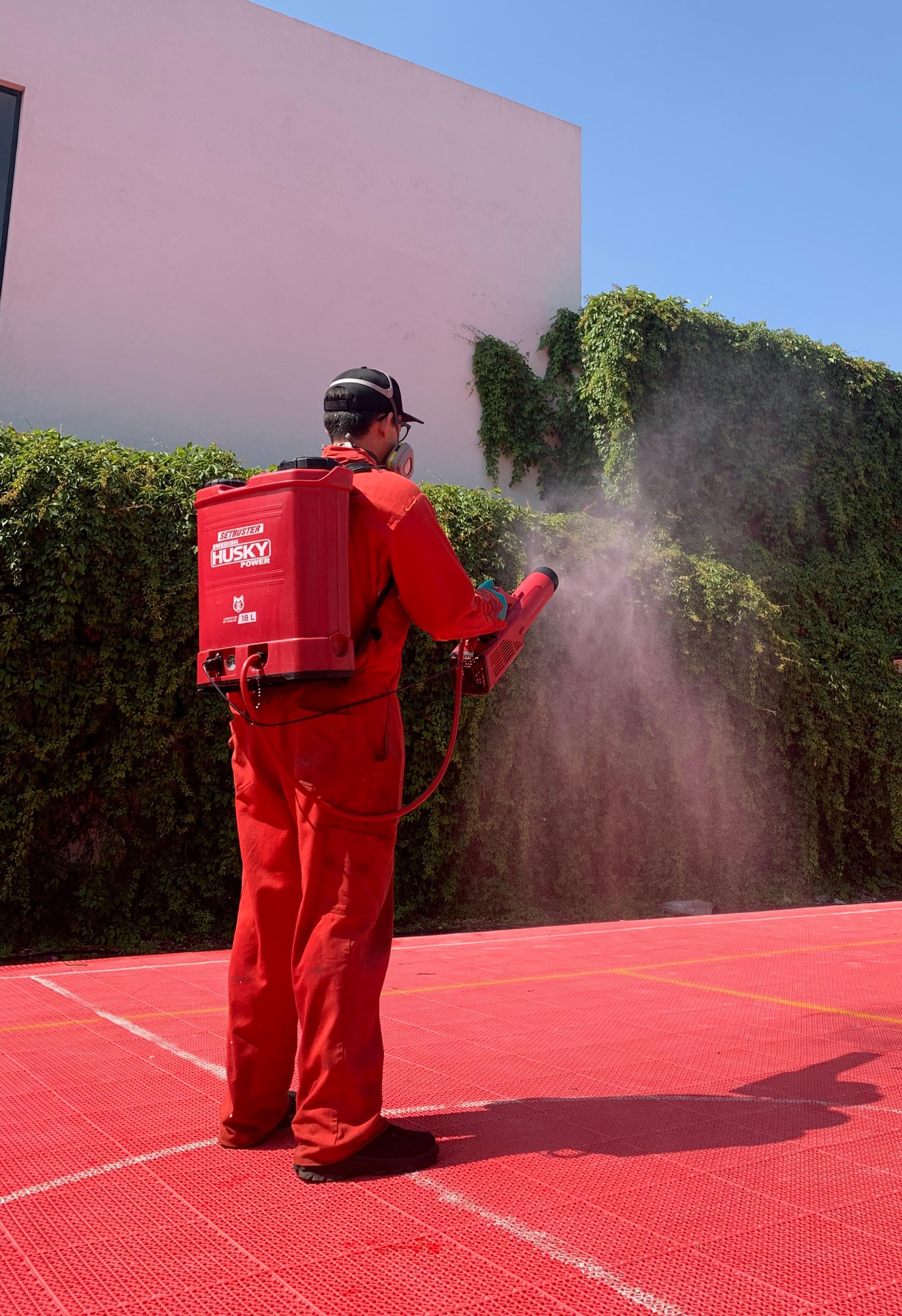 Equipo de seguridad profesional FUR — mochila fumigadora certificada